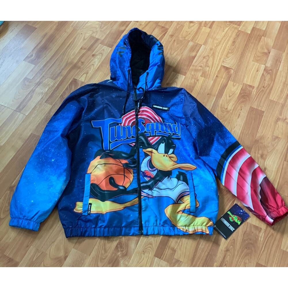 RARE Space Jam Members Only Jacket